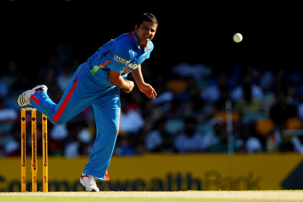 Suresh Raina bowling | Getty