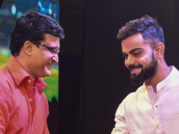 Virat Kohli and Sourav Ganguly | IANS