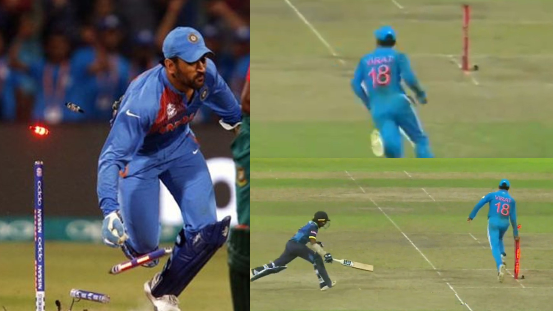 SL v IND 2024: WATCH- Virat Kohli does a MS Dhoni; runs up to the stumps to complete stunning run out