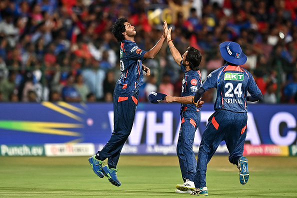 M Siddharth celebrates the wicket of Virat Kohli | Getty