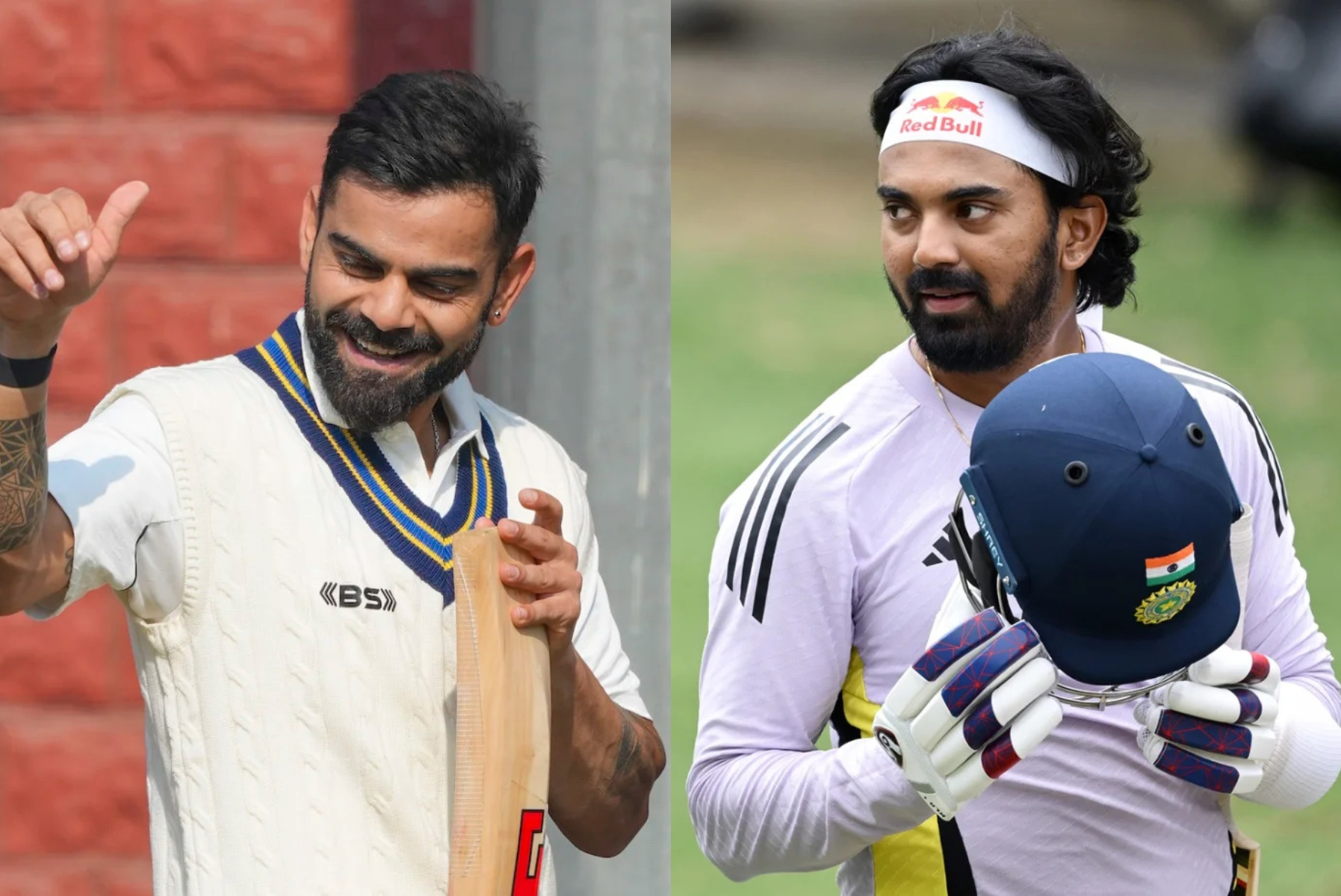 Virat Kohli and KL Rahul | PTI/ Getty