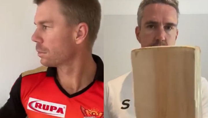 David Warner and Kevin Pietersen  | Instagram
