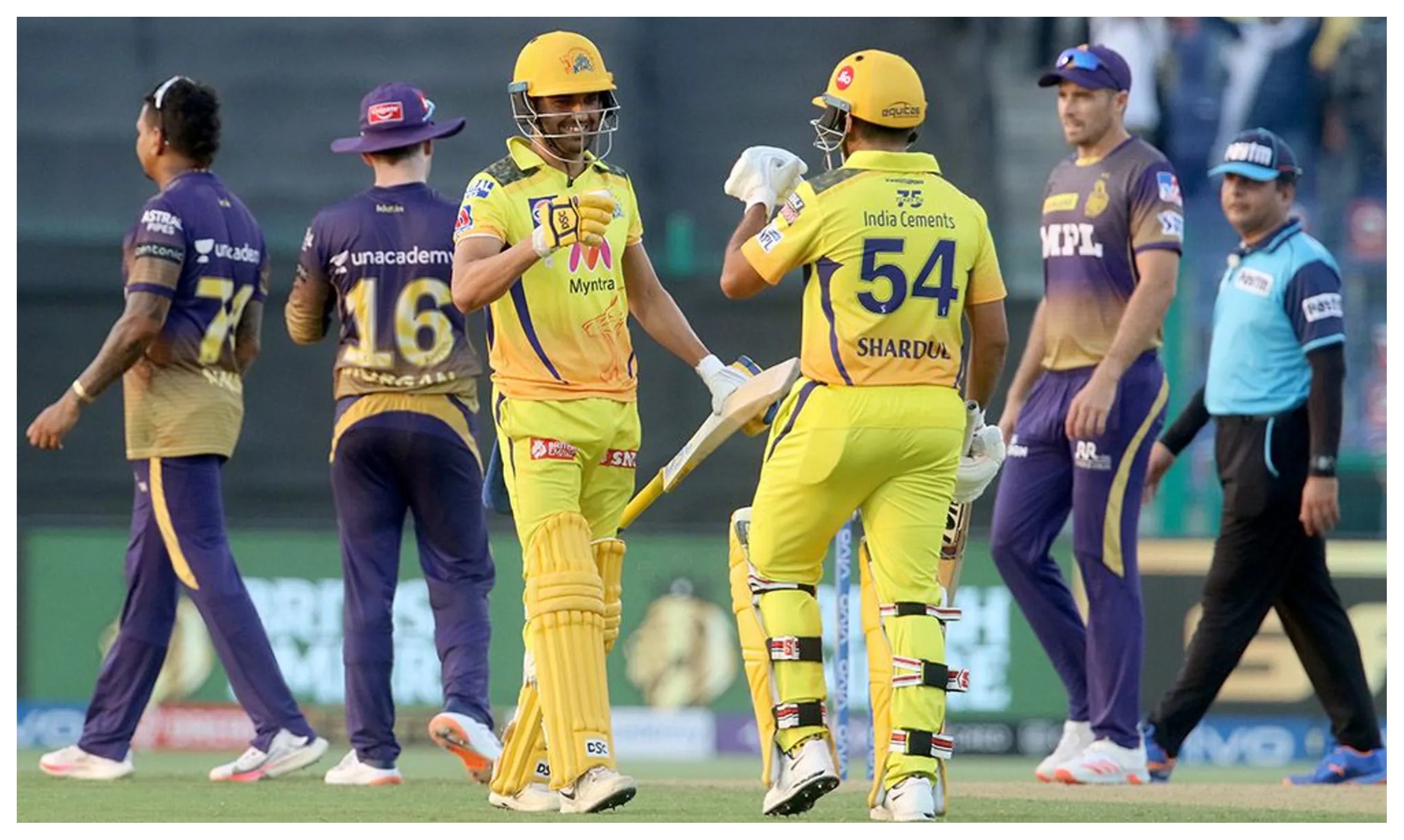 CSK got over the line on the last delivery | BCCI/IPL