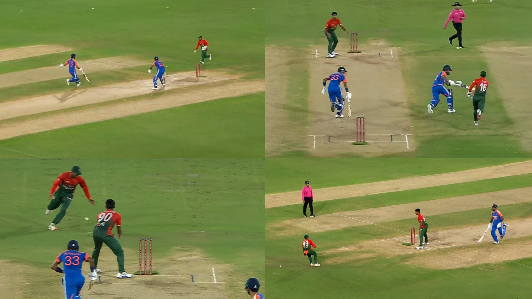 IND v BAN 2024: WATCH- Hardik Pandya survives run-out thanks to comedy of errors by Bangladeshi fielders