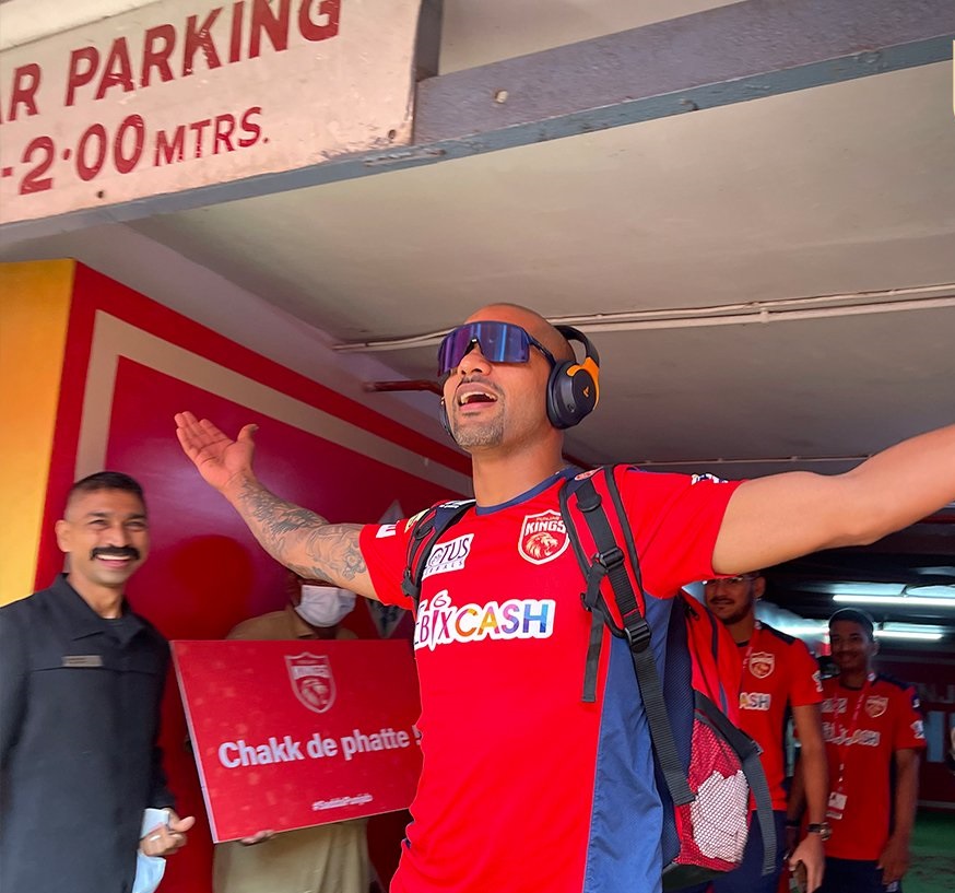 Dhawan has made 92 runs for the Punjab Kings in the IPL 2022 thus far | PBKS Twitter