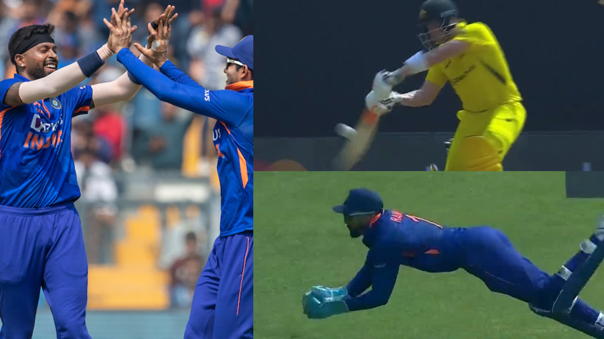 IND v AUS 2023: WATCH- KL Rahul’s brilliant diving catch ends Steve Smith’s stay at the crease