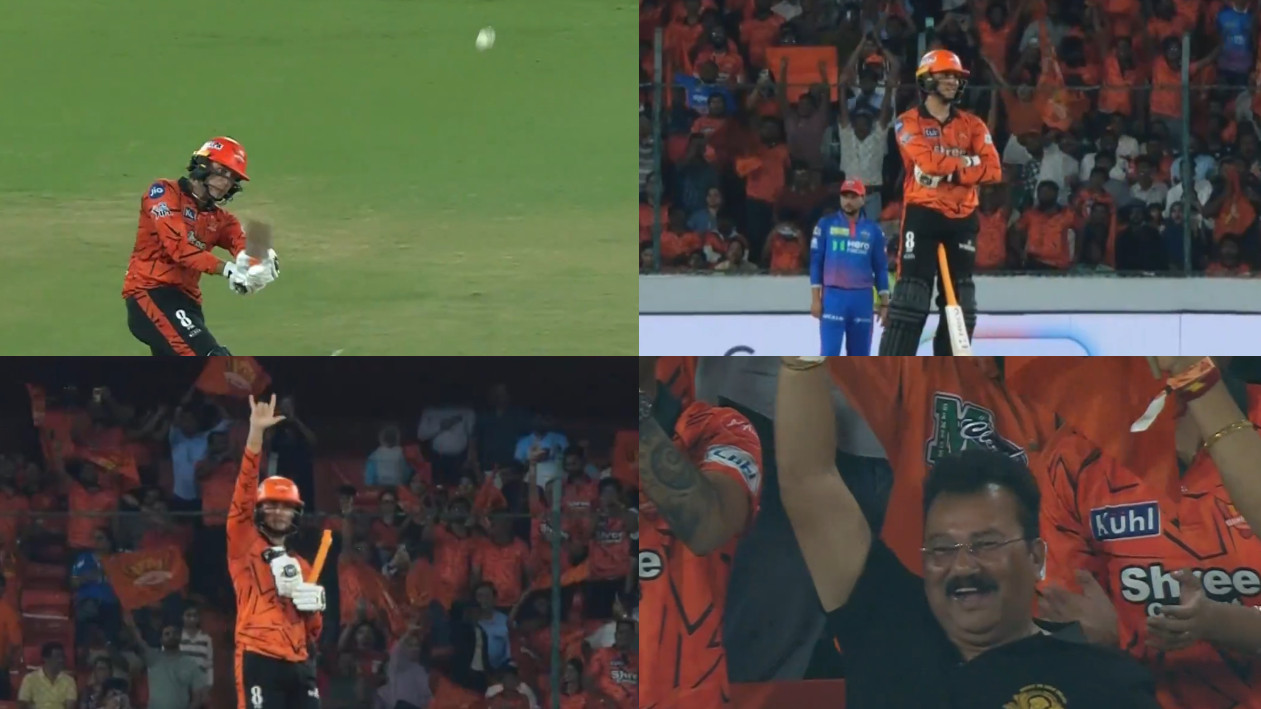 IPL 2026: WATCH- Abhishek Sharma hits 47-ball century and brings out new celebration; elated father cheers from stands