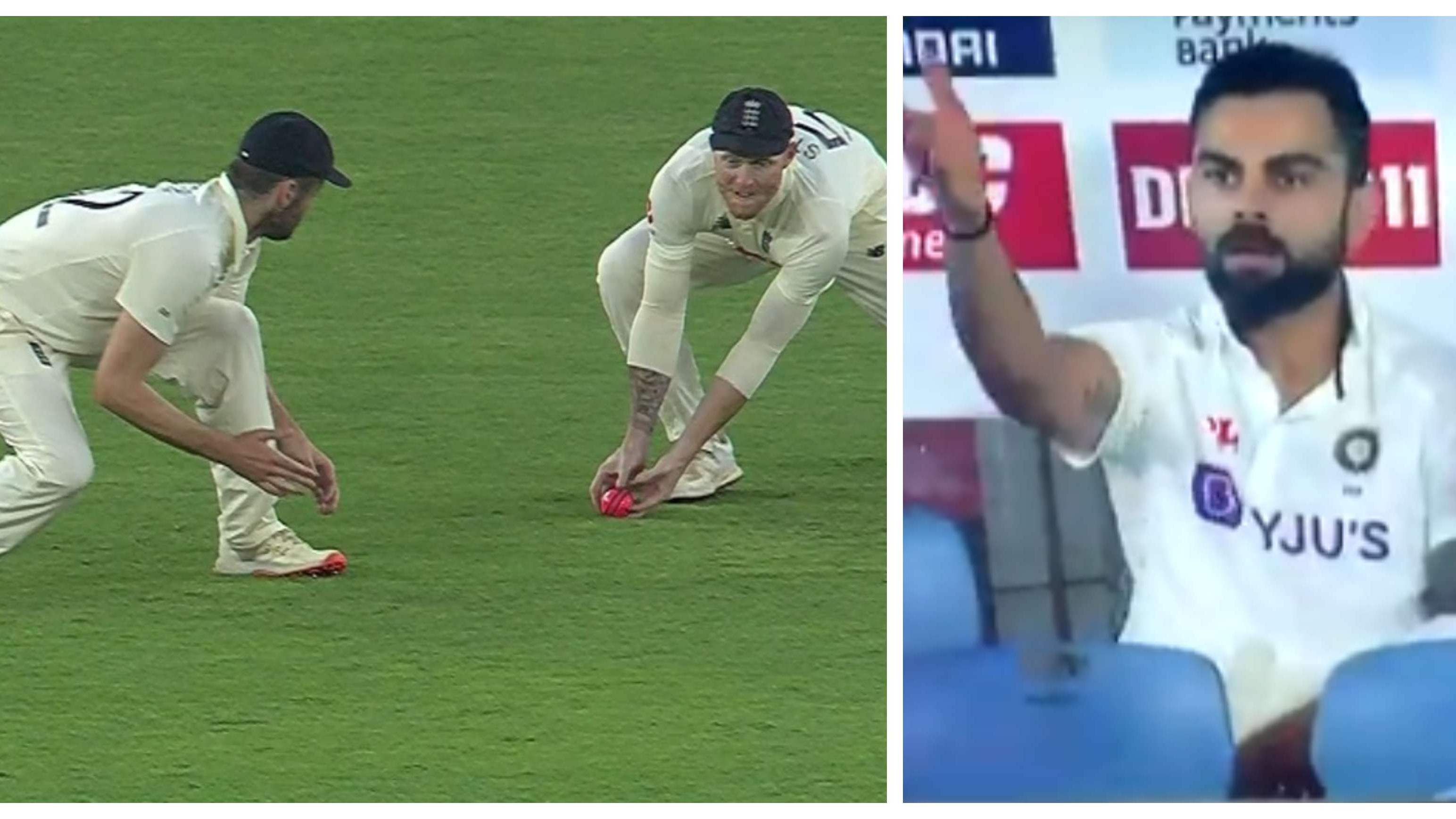 IND v ENG 2021: WATCH – England players argue with umpire after Gill gets declared not out, Kohli too reacts 