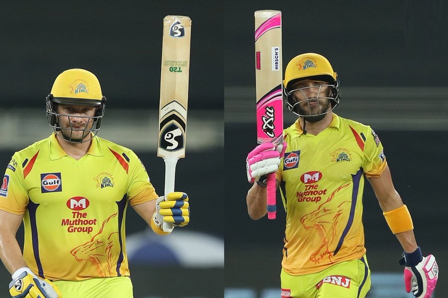 Shane Watson and Faf du Plessis | Twitter/CSK