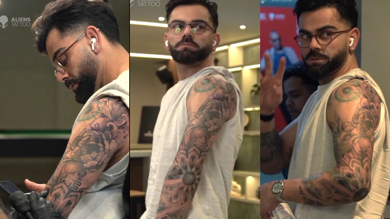 WATCH- ‘Transformation he has gone through’- Artist explains meaning behind Virat Kohli’s new full sleeve tattoo