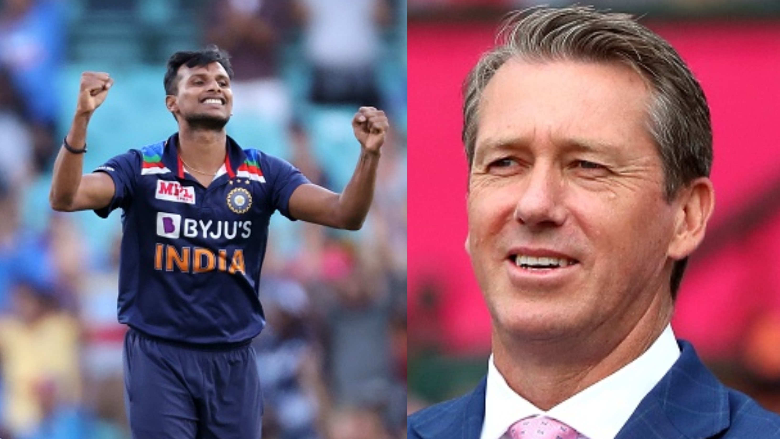 AUS v IND 2020-21: T Natarajan is the find for India on this tour, says Glenn McGrath