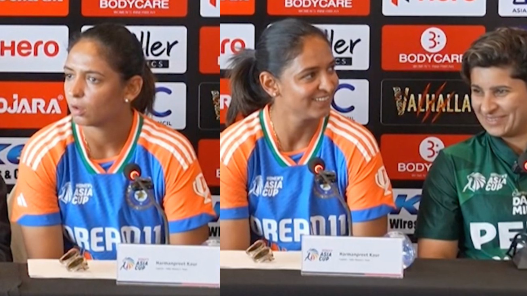 WATCH- “None of my business”- Harmanpreet Kaur tells journalist on being asked about less coverage of Women’s cricket