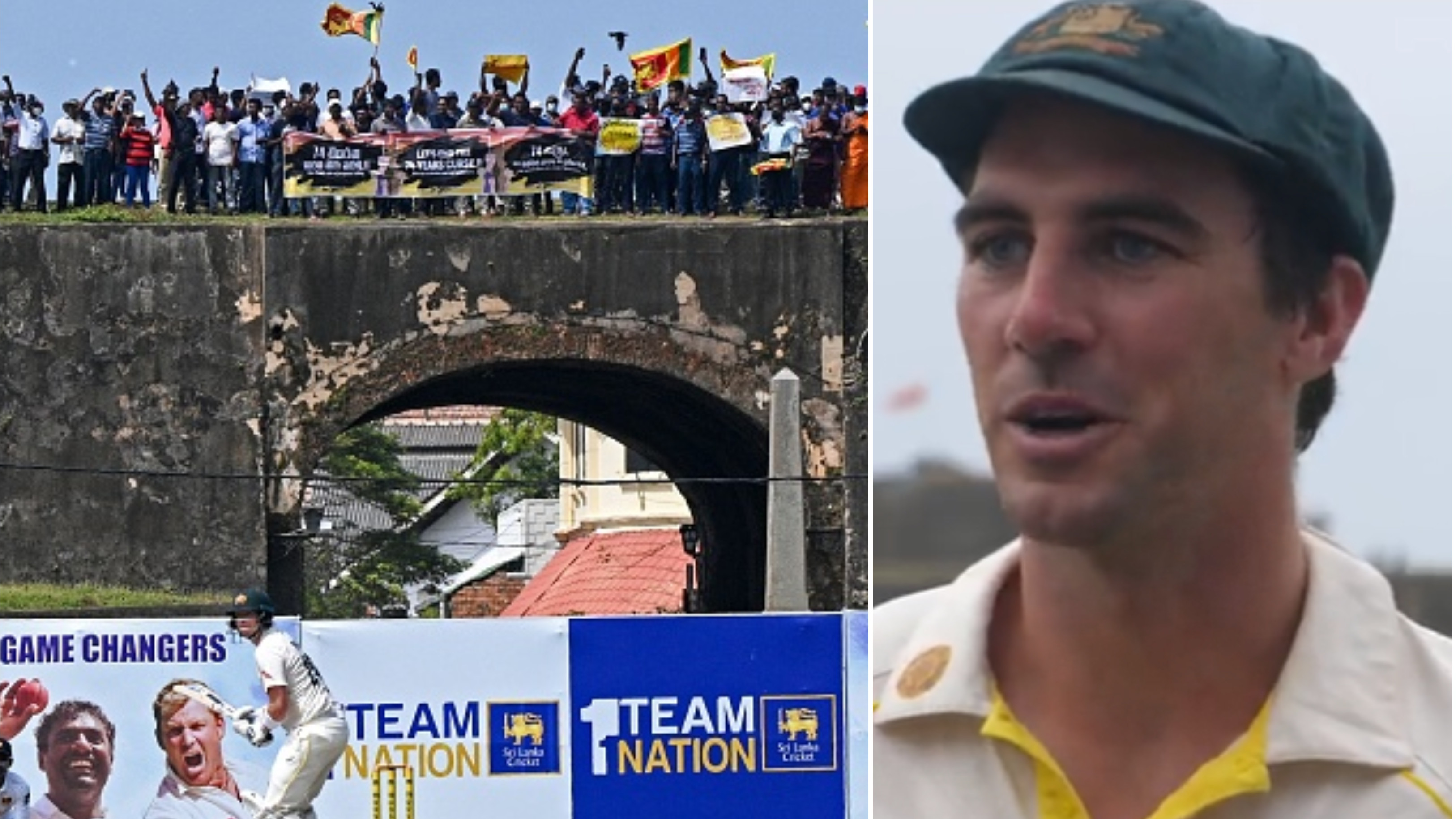 SL v AUS 2022: WATCH – “You couldn’t escape it”, Pat Cummins on mass protest in Sri Lanka