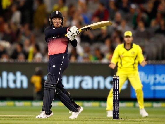 Roy was severe with the bat  against Australia. (Getty)