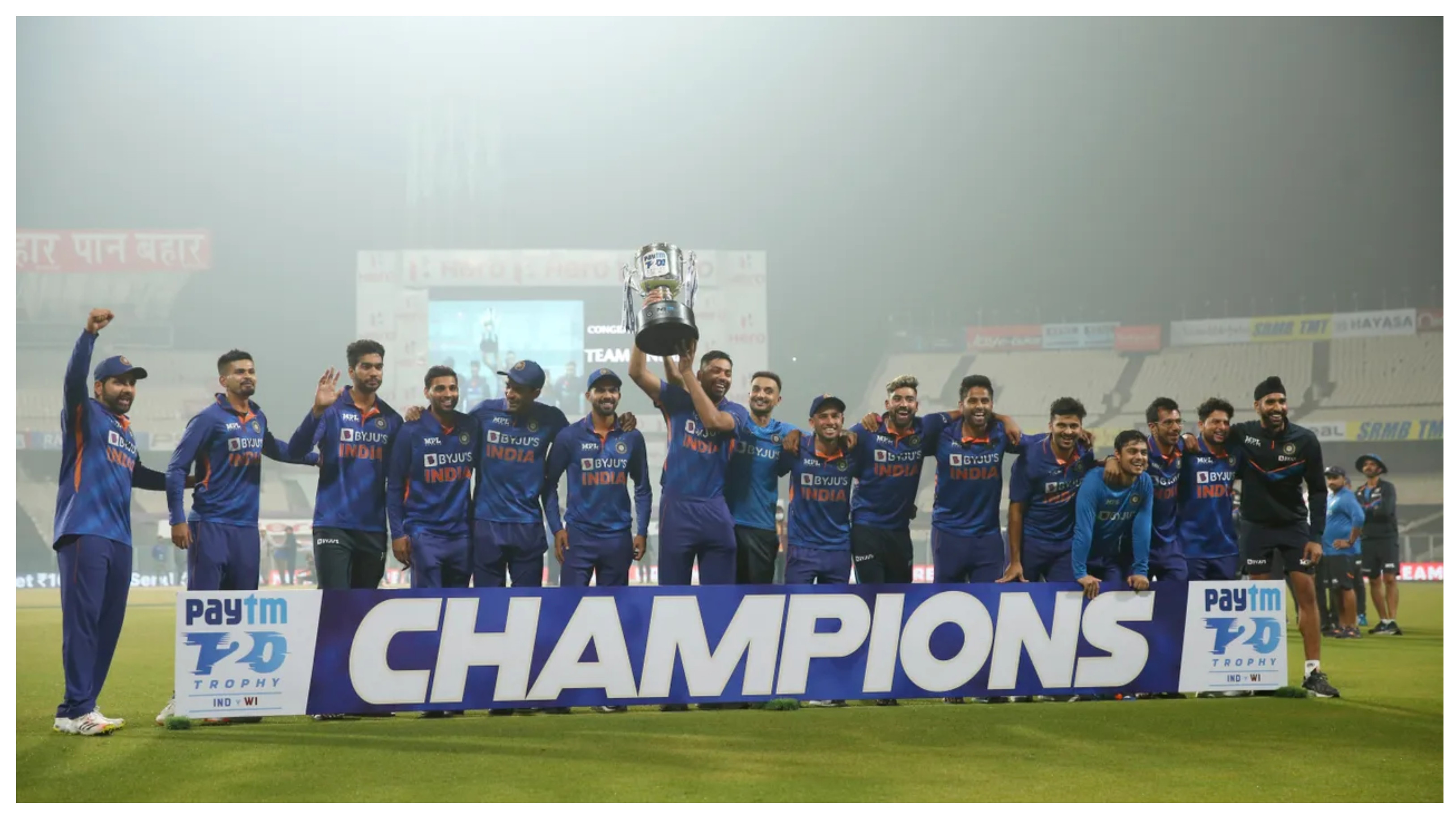 Team India achieve No. 1 ranking in T20Is after 3-0 whitewash of West Indies