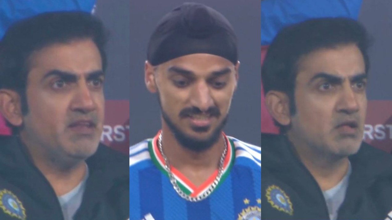 IND v SA 2025: WATCH- Gautam Gambhir fumes as Arshdeep Singh bowls 7 wides in an over, concedes 18 runs