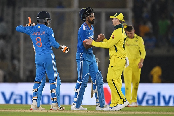 India defeated Australia by five wickets in ODI series opener | Getty