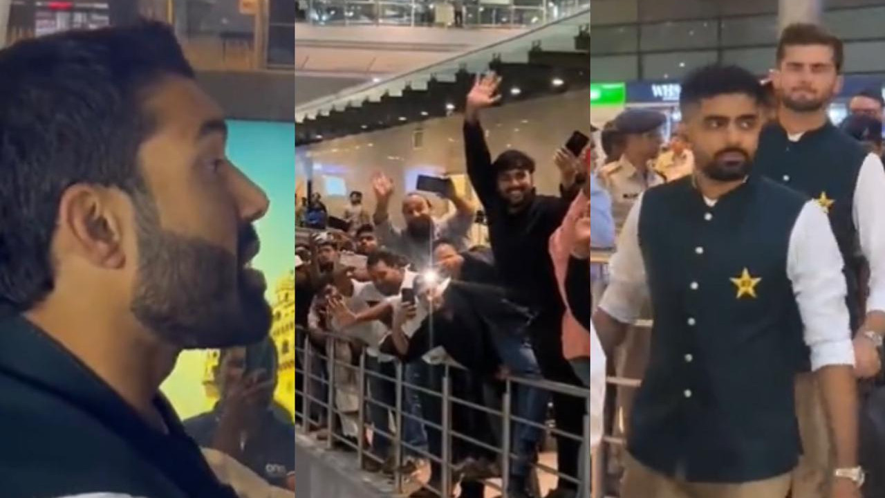 CWC 2023: WATCH - PCB shares video of team arrival; Pakistan cricketers appreciate ‘great welcome’ in Hyderabad