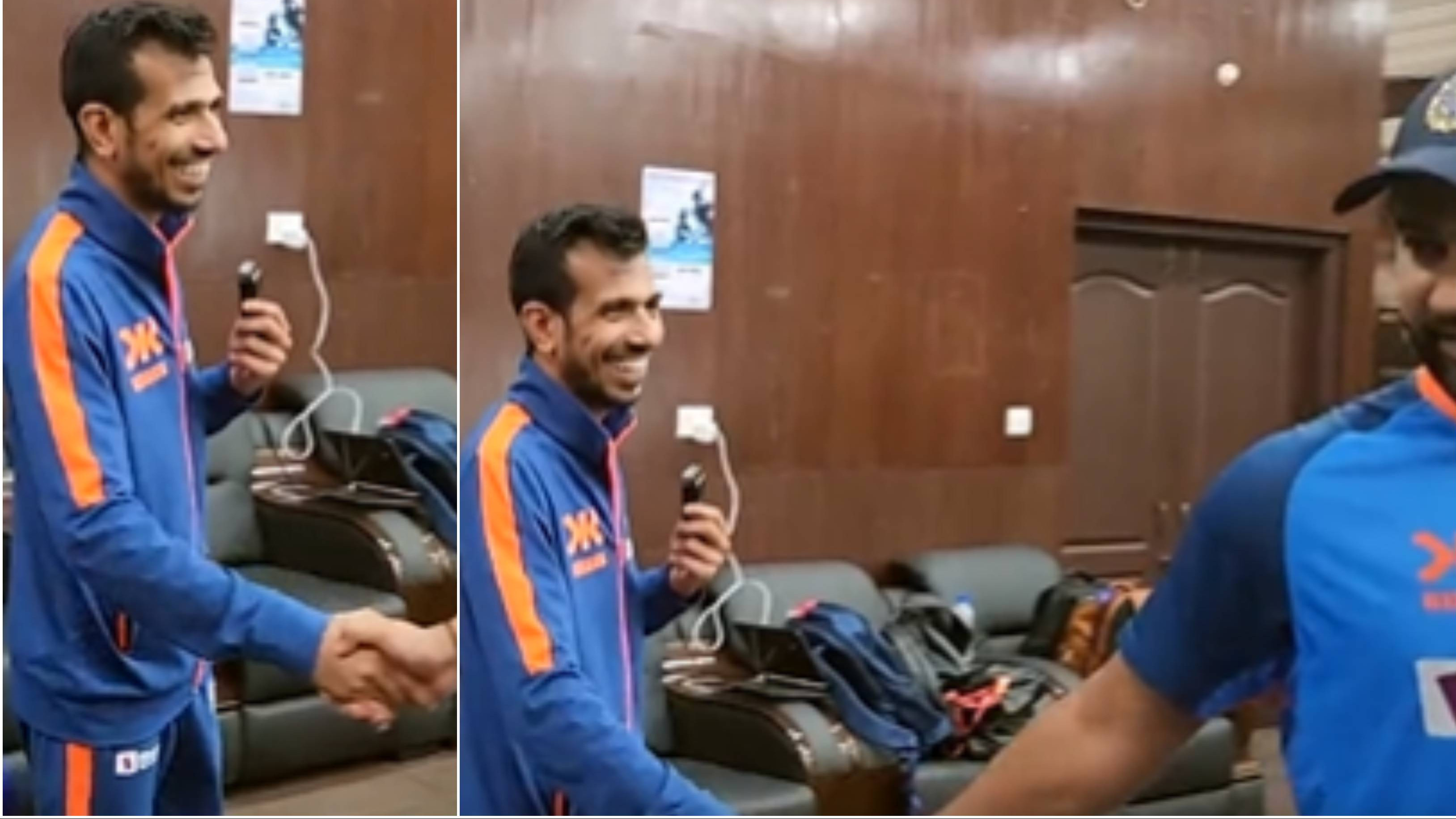 IND v NZ 2023: WATCH – Rohit Sharma steals limelight with his unplanned appearance on Chahal TV