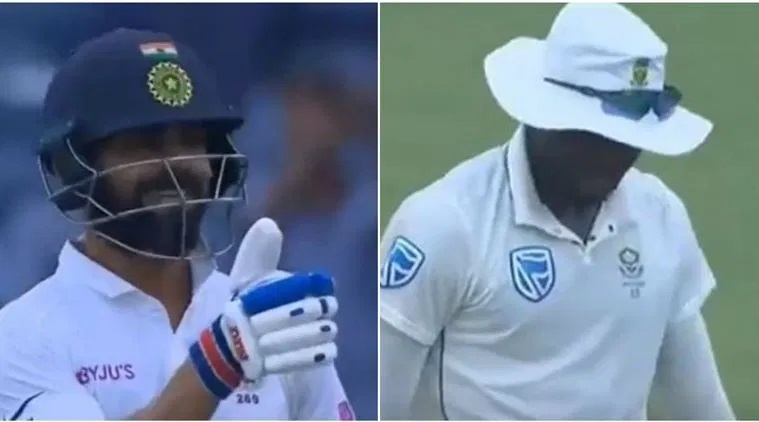Kohli gave a thumbs up to Rabada after his overthrows conceded four extra runs | Twitter