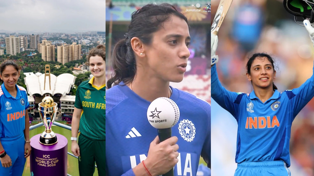 CWC 2025: WATCH- “Only statistic I want to see is that ‘India has won the 2025 World Cup’”- Smriti Mandhana not focusing on personal milestones