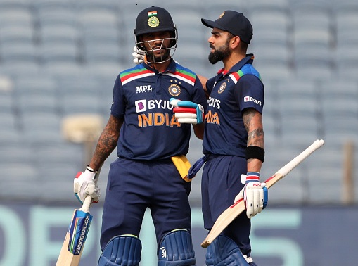 Virat Kohli and Shikhar Dhawan added 105 runs in the first ODI | Getty Images