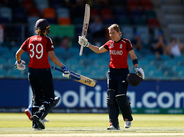 Knight and Sciver added 169* runs for the third wicket | Getty