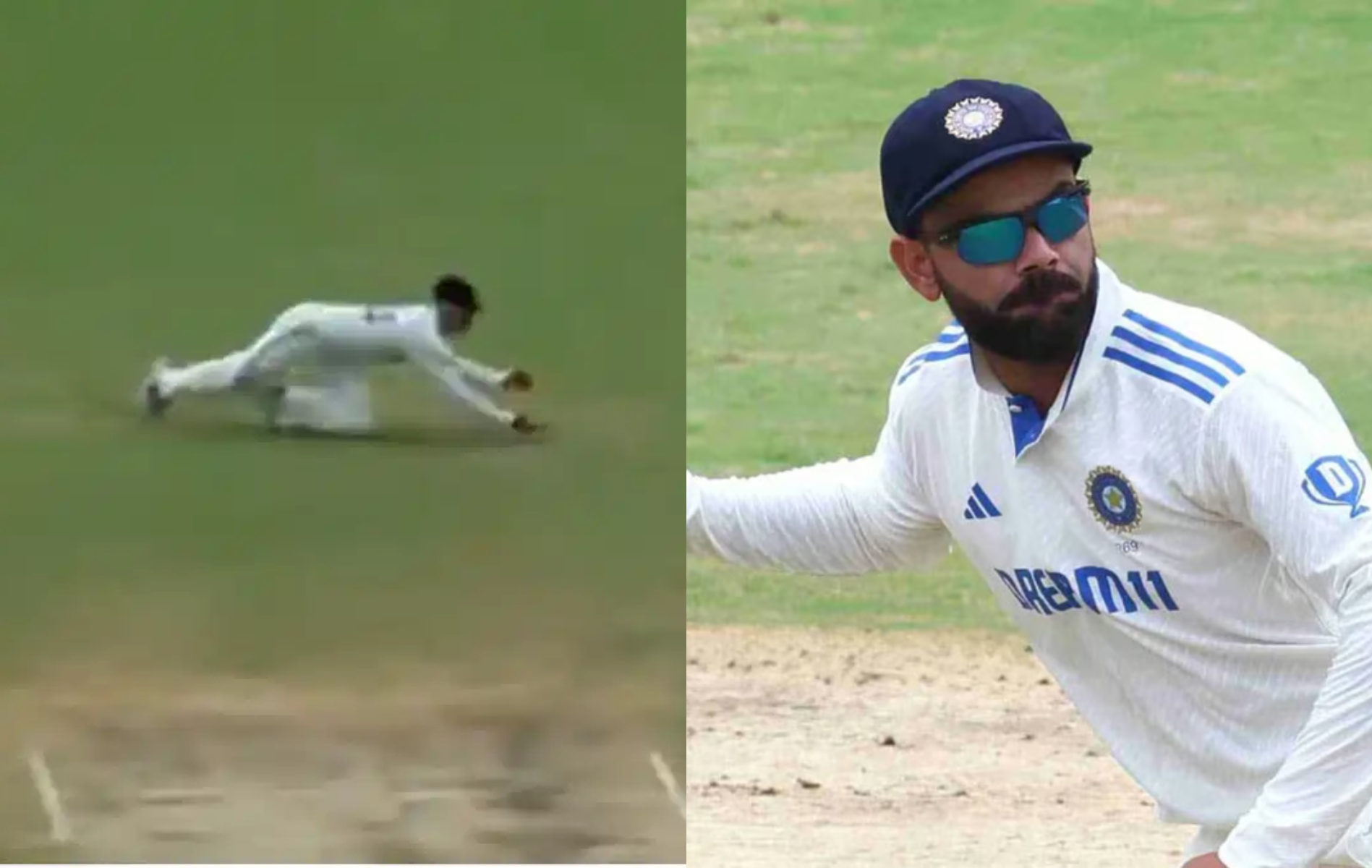 Yashasvi Jaiswal and Virat Kohli were praised by T Dilip for their fielding | X