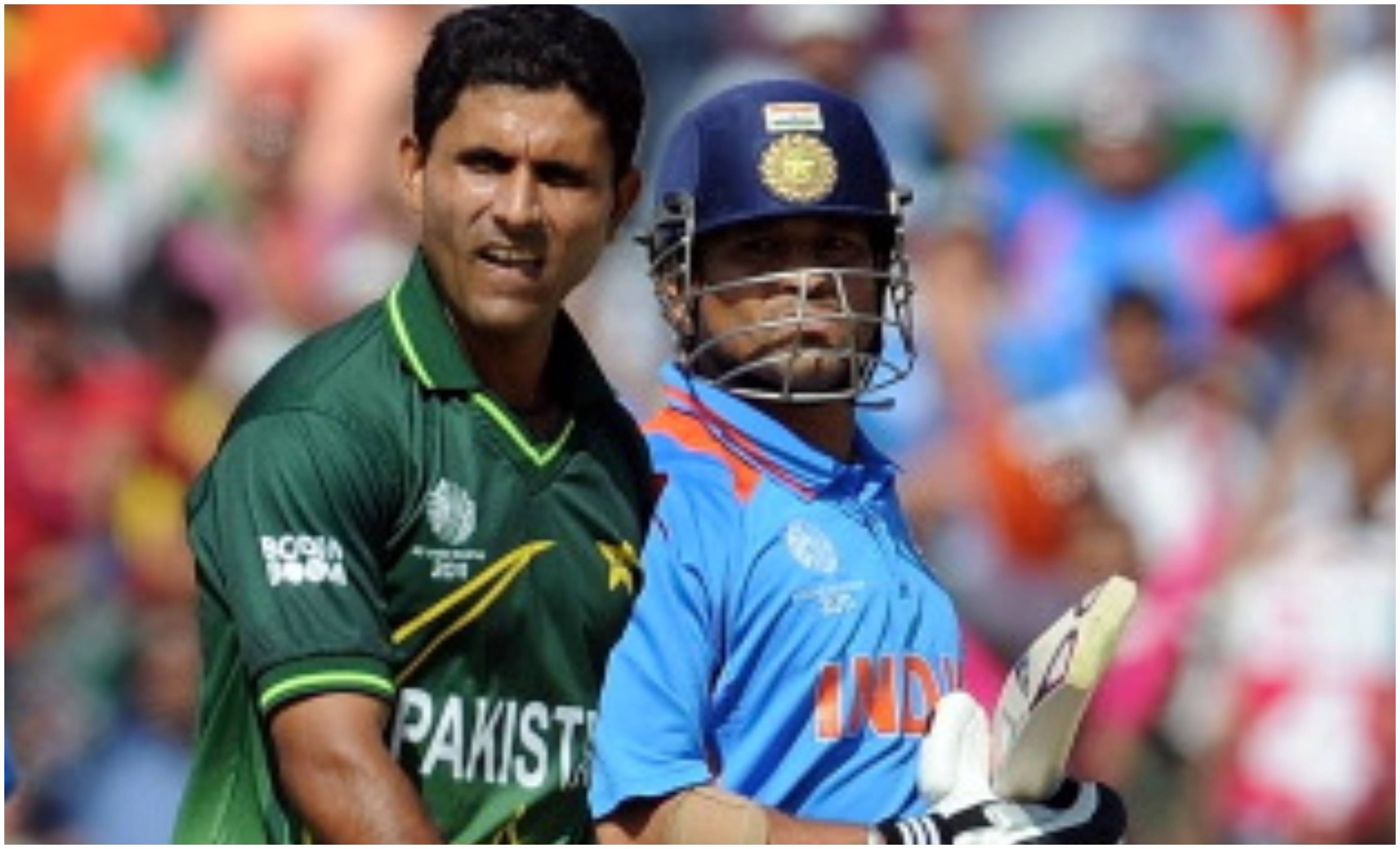 Abdul Razzaq and Sachin Tendulkar | Getty