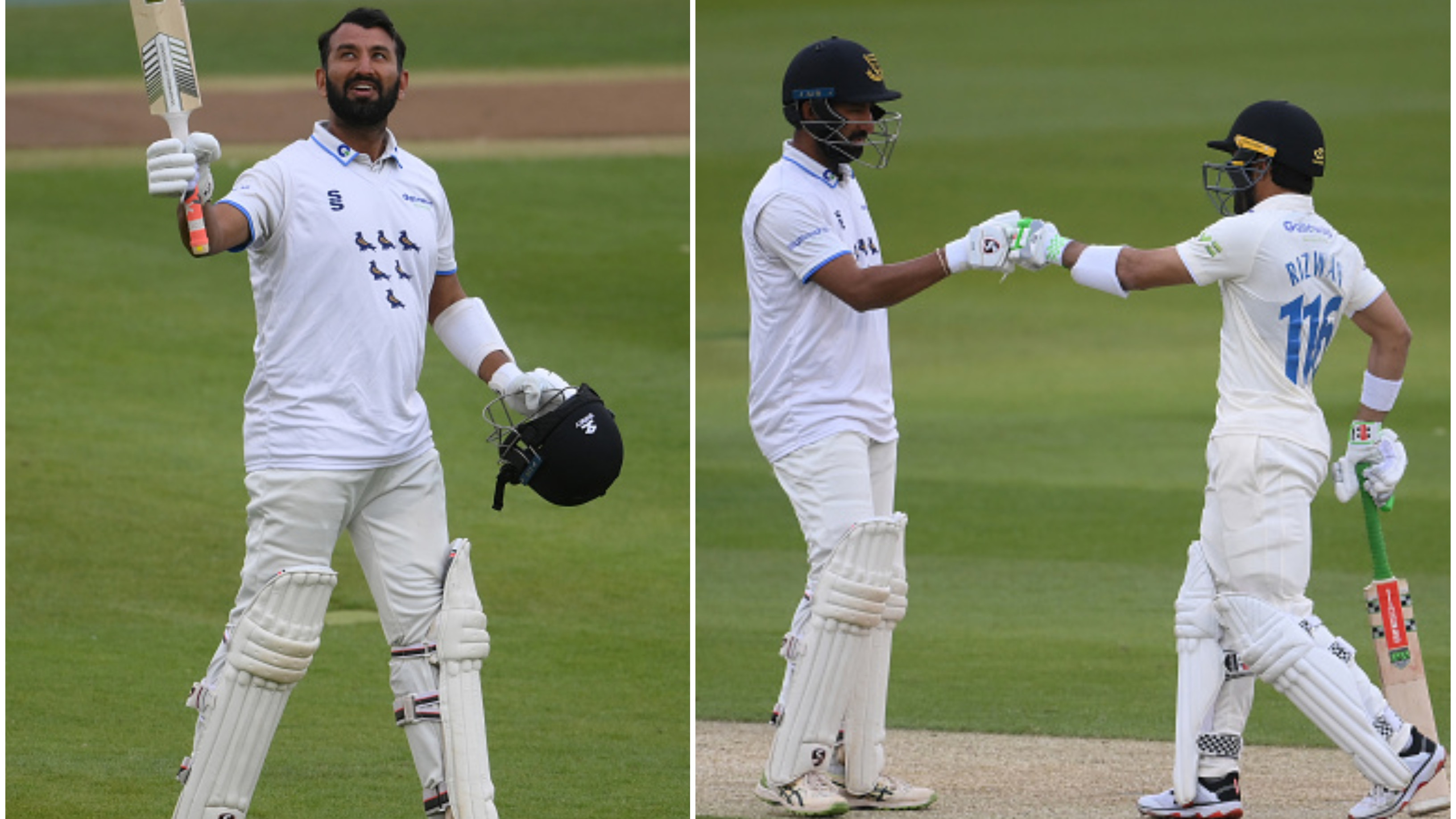 Cheteshwar Pujara’s dream run continues in County Cricket, hits another double ton for Sussex