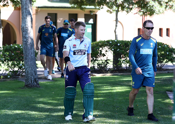 Langer had a meeting with Smith and Warner at SCG | Getty Images