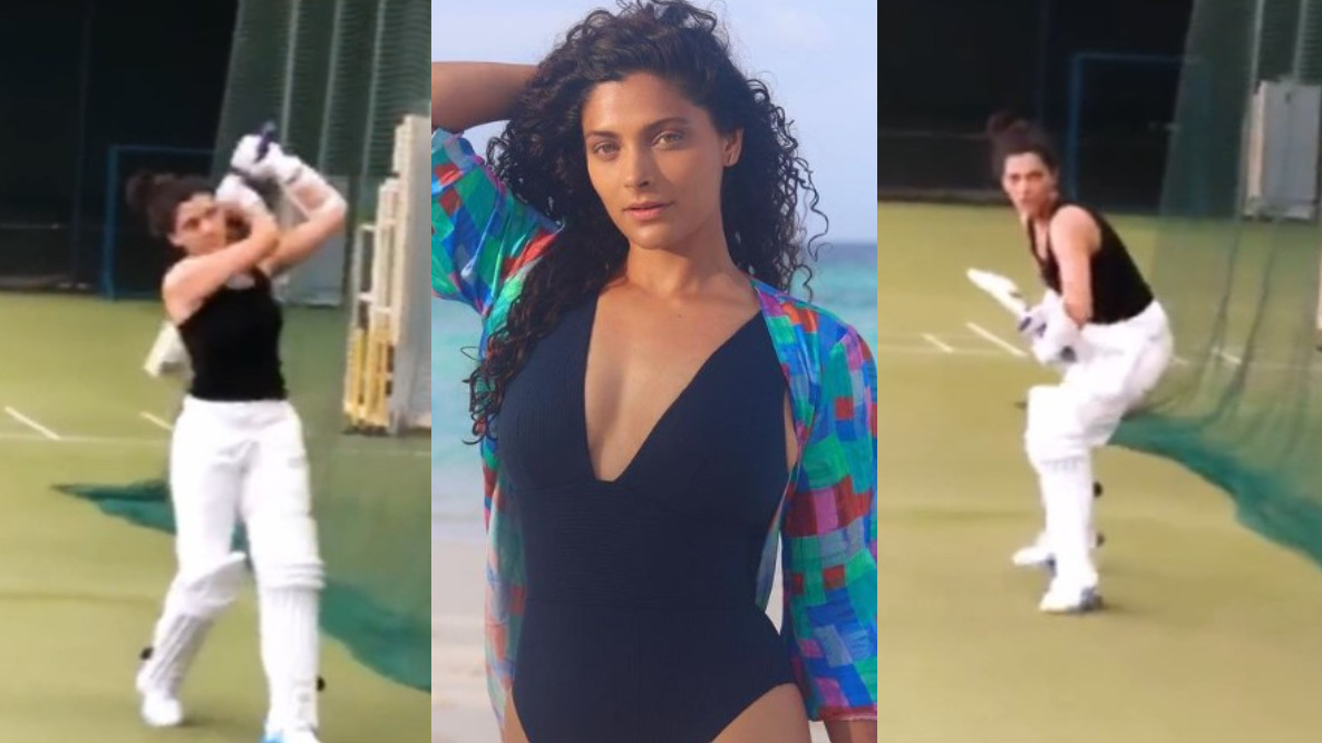 WPL 2023: WATCH- Saiyami Kher wants to play in WPL; Twitterati amazed with the actress' batting skills