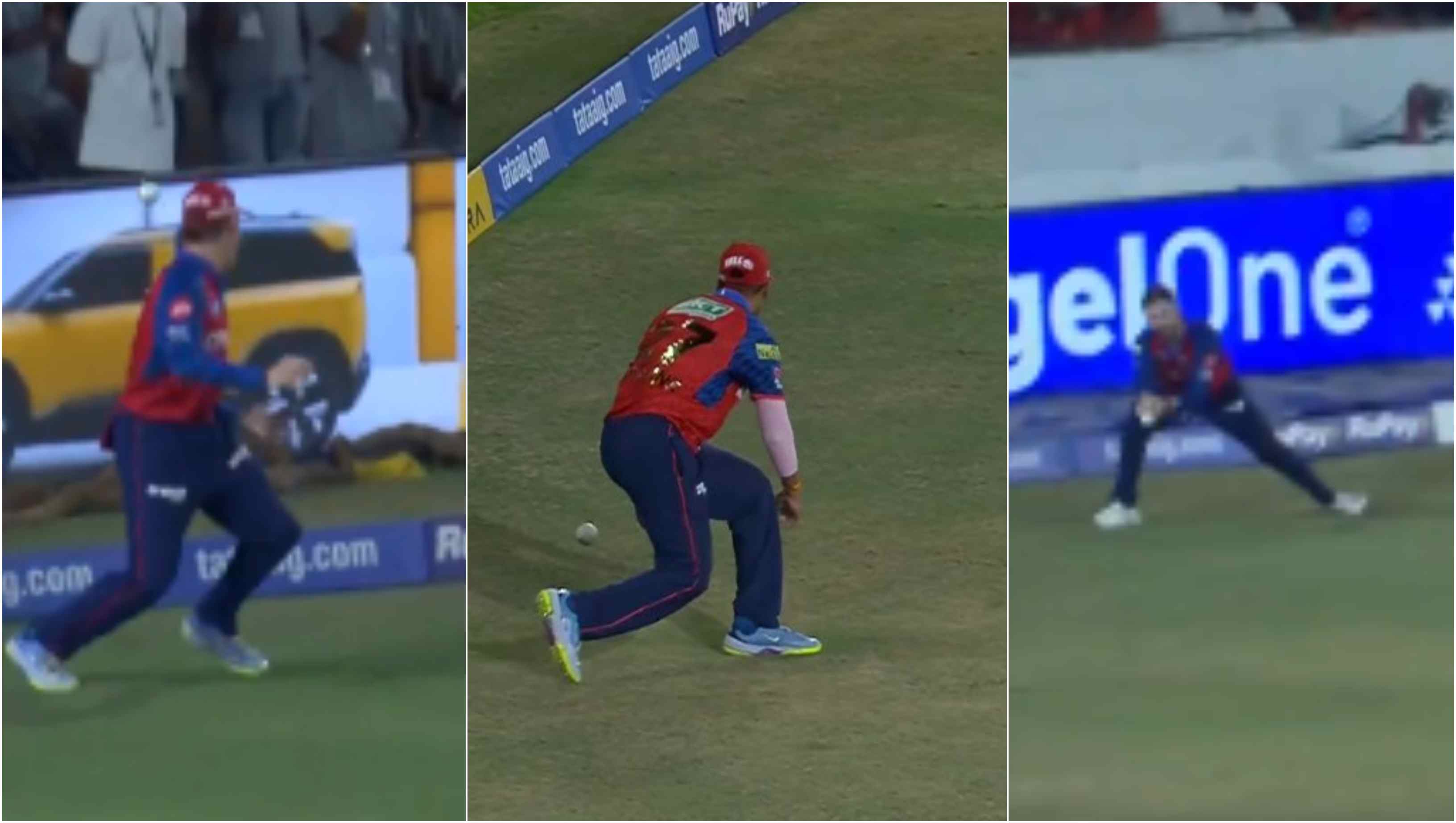 Connolly, Shashank, Ferguson's fielding blunders | Screengrabs