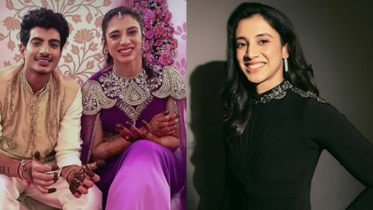 Smriti Mandhana and Palash Muchhal | X