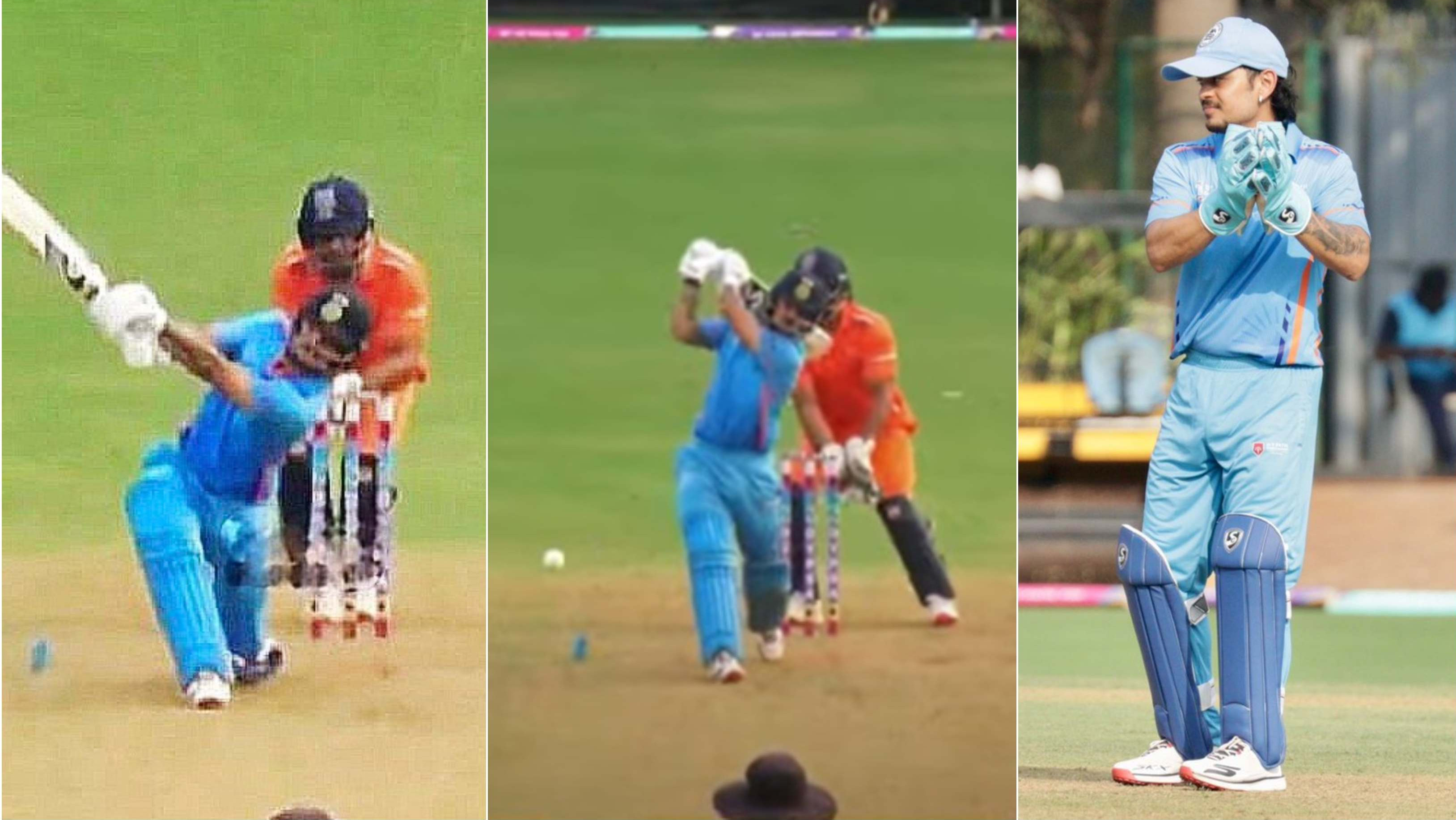 WATCH: Ishan Kishan returns to competitive cricket; scores 19 runs off 12 balls and keeps wicket