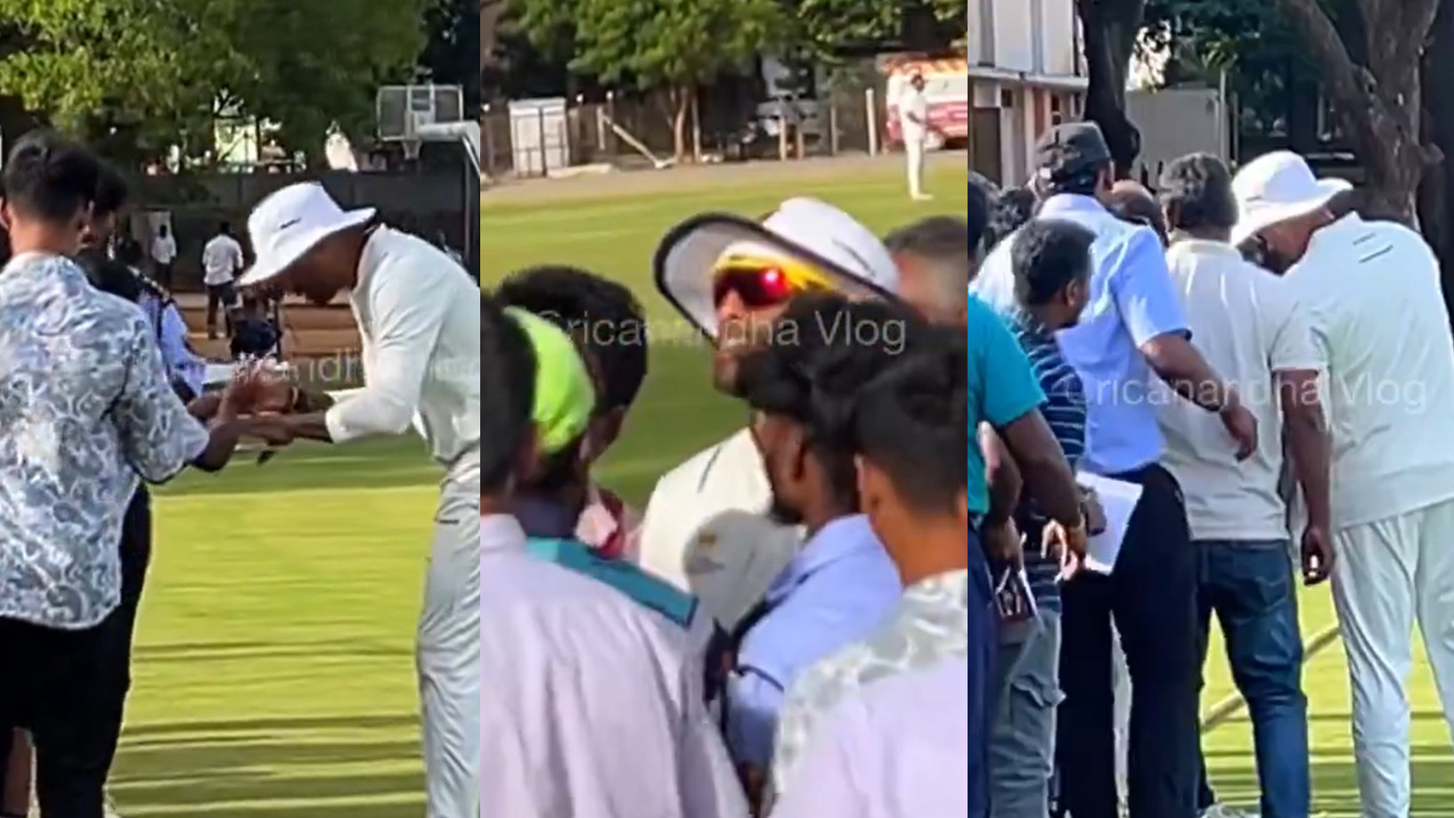 WATCH- Suryakumar Yadav mobbed by fans at boundary; signs autographs, poses for selfie mid-match