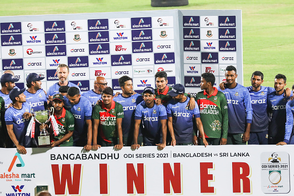 Bangladesh recently won the ODI series against Sri Lanka | Getty