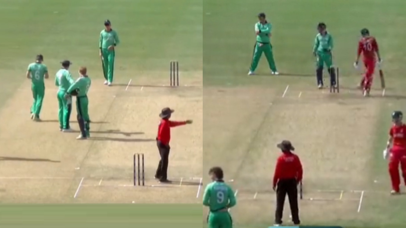 U19 CWC 2022: WATCH - Earthquake felt during U19 World Cup match between Ireland and Zimbabwe