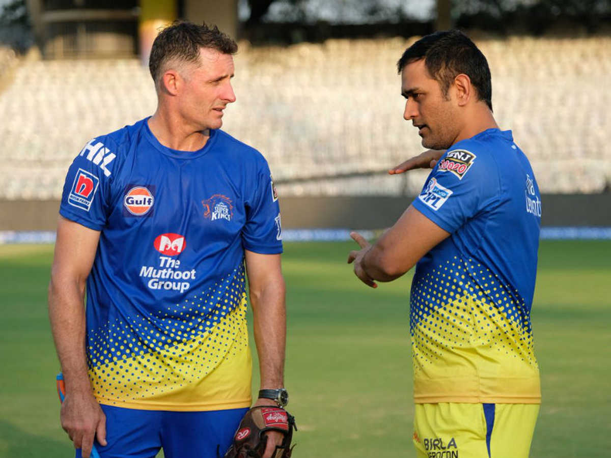 Hussey and Dhoni worked together with CSK | CSK Twitter