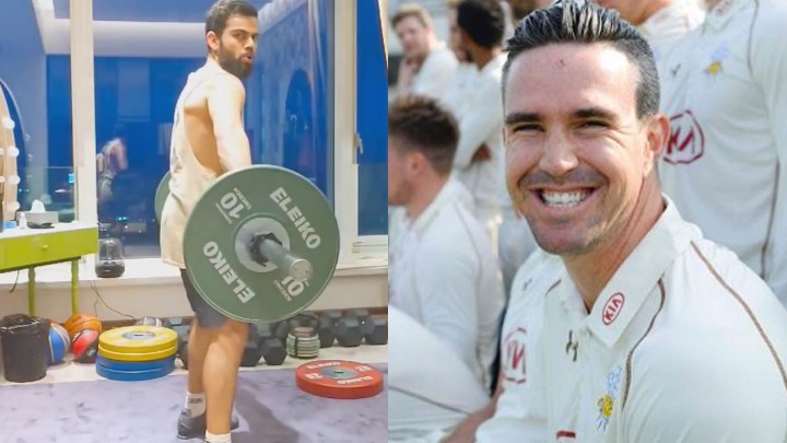 Virat Kohli dodges a roast from Kevin Pietersen after posting his favorite exercise