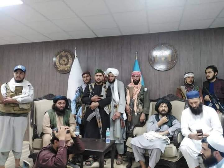 Taliban arrived at ACB headquarters in Kabul | Twitter