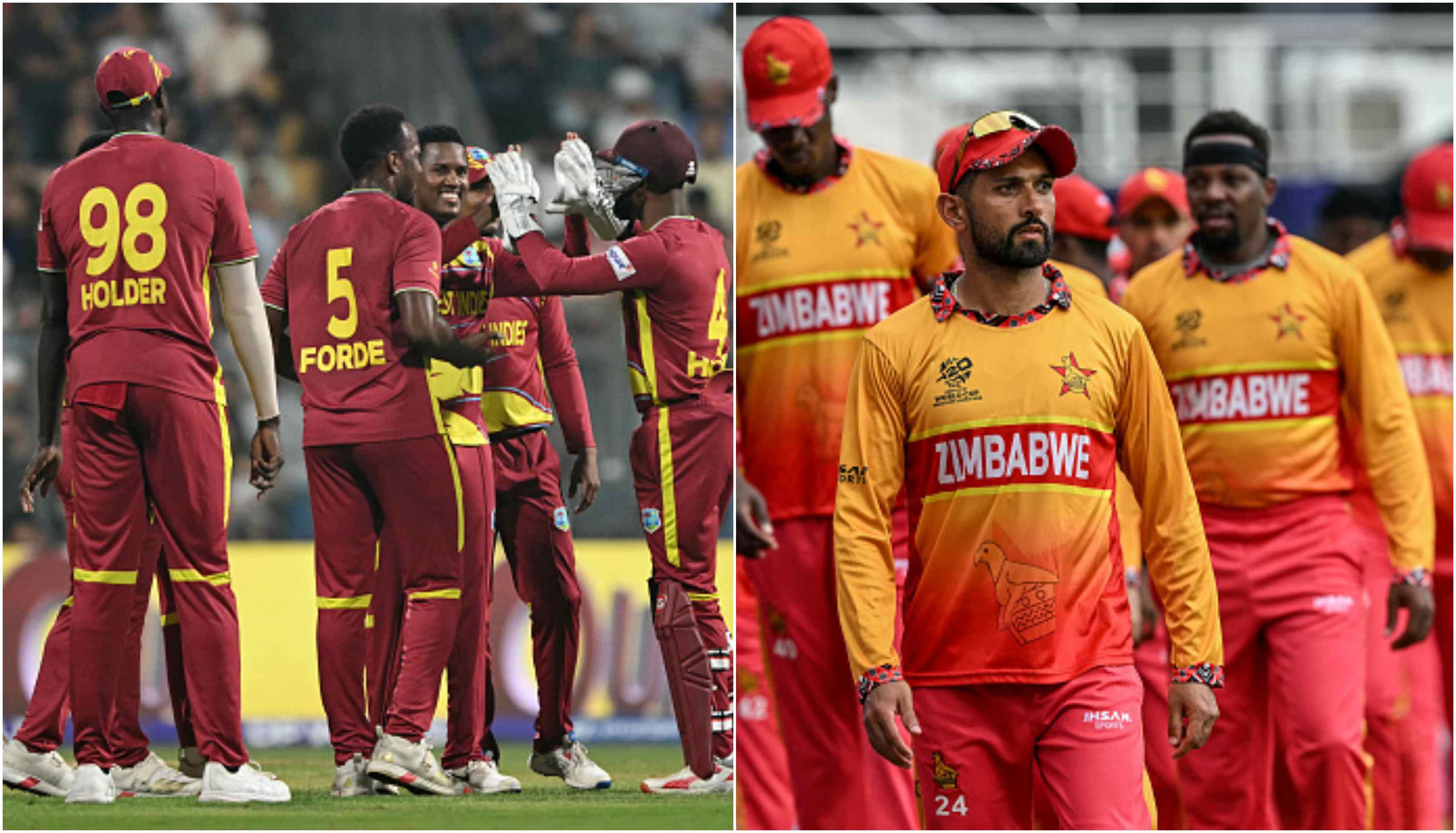West Indies and Zimbabwe failed to go past the Super 8 stage in the tournament | Getty