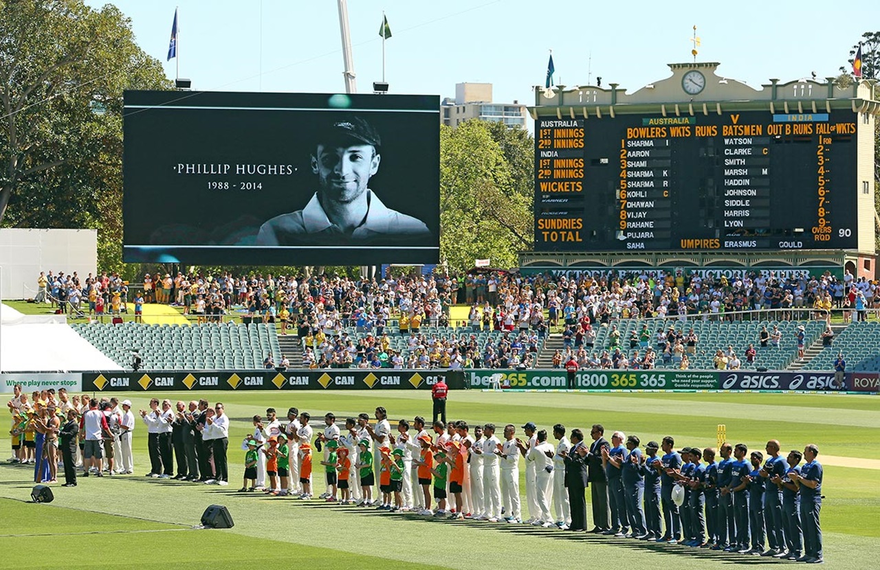 Both India and Australia teams will pay tribute to Phil Hughes on his 6th death anniversary
