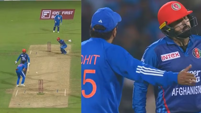 Rohit Sharma and Mohammad Nabi got into an argument | X