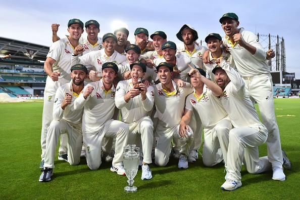 Paine became the first Australian captain to win the Ashes Urn in England after two decades | Getty Images 