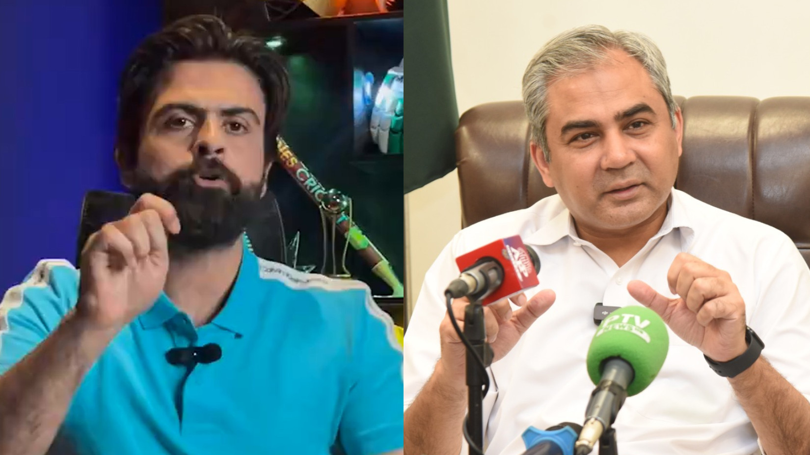 WATCH- “Mohsin Naqvi has no idea about cricket”- Ahmad Shahzad’s sensational attack on PCB chief