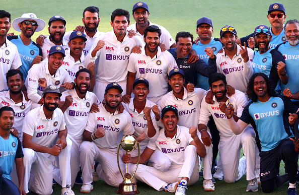 Rahane led India to 2-1 Test series win in Australia in 2021 | Getty