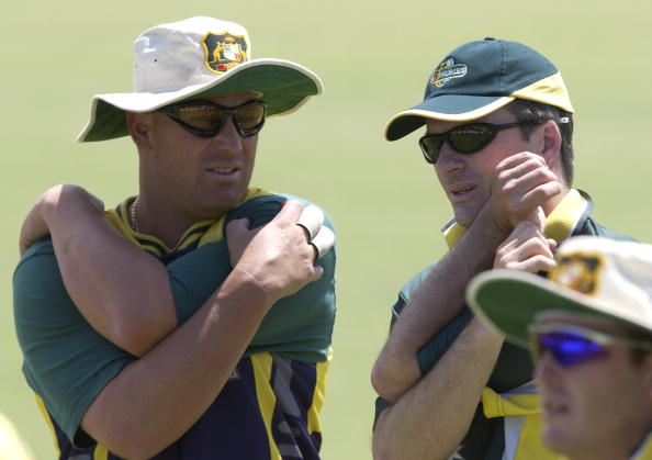 Shane Warne and Steve Waugh | Getty