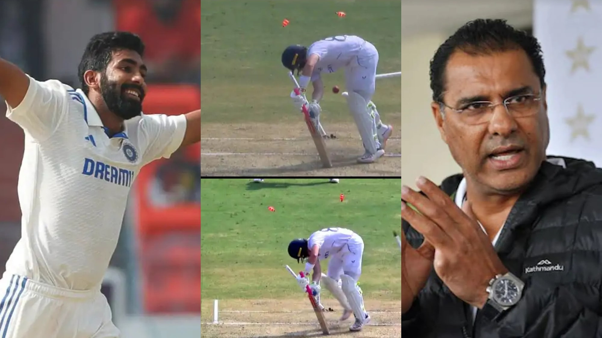 IND v ENG 2024: “Bumrah’s magic”- Waqar Younis reacts to India pacer’s searing yorker to Ollie Pope