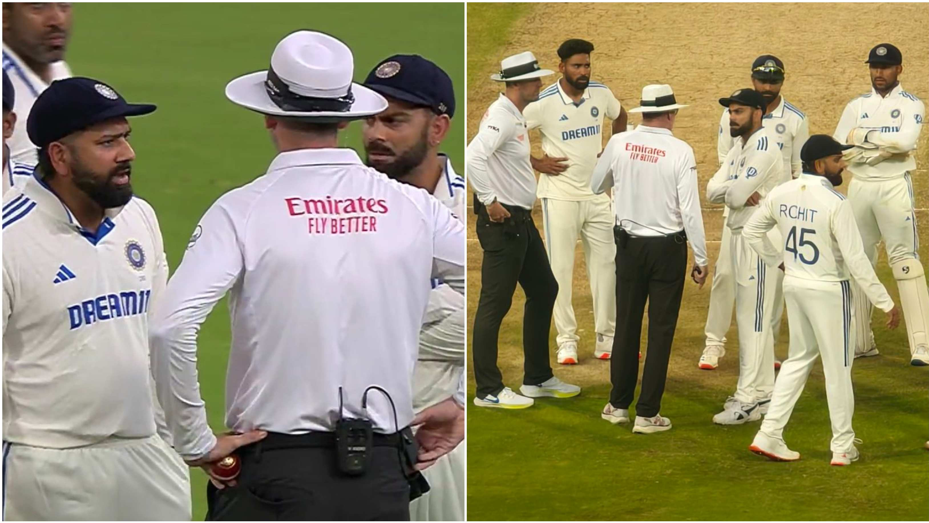 IND v NZ 2024: WATCH - Rohit, Kohli argue with umpires as bad light leads to early stumps on Day 4 in Bengaluru Test